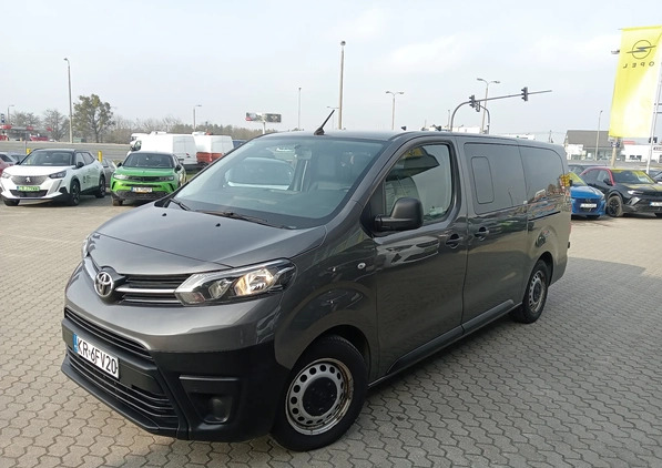 Toyota ProAce cena 94900 przebieg: 153000, rok produkcji 2018 z Świdwin małe 56